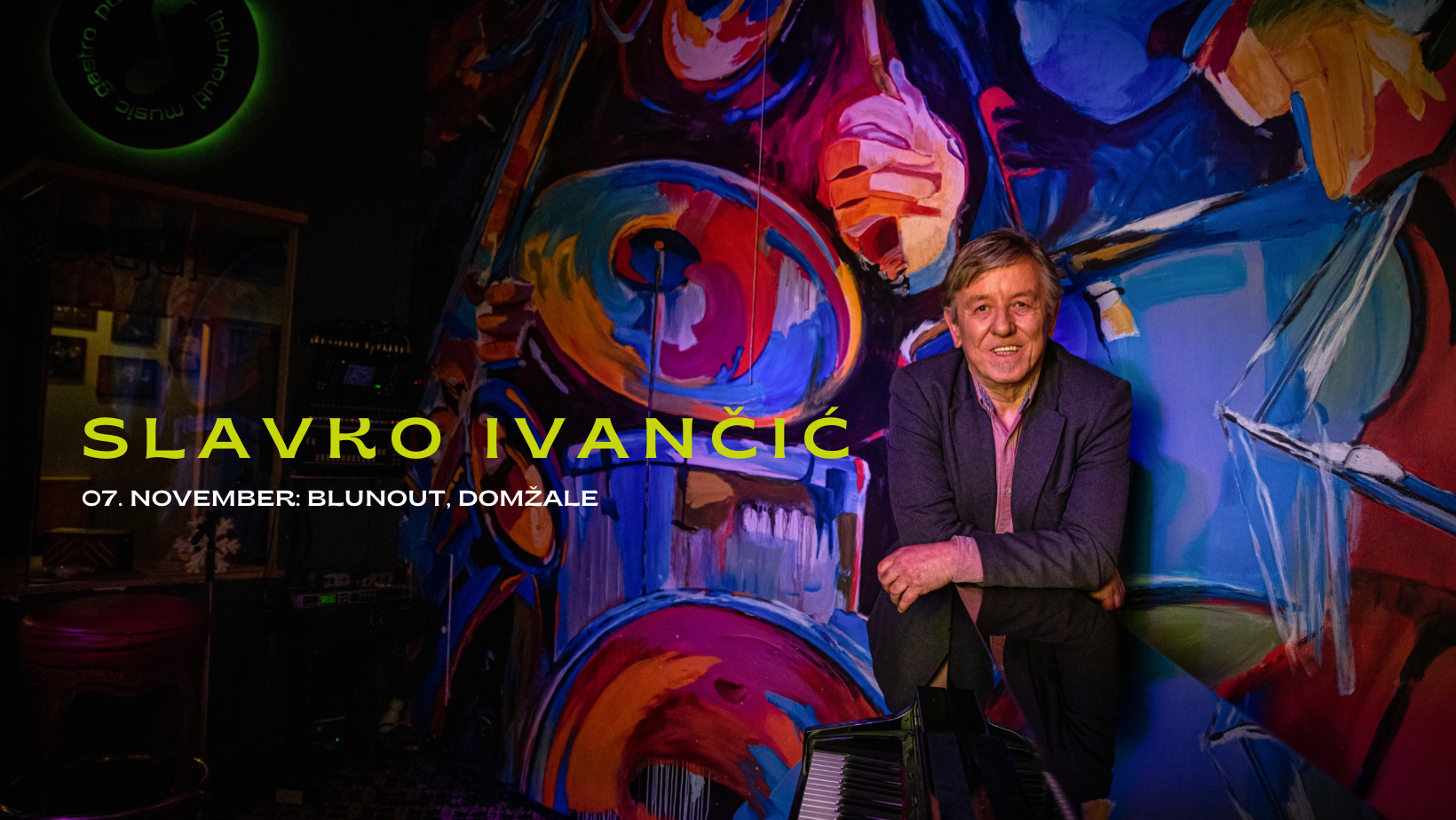 Koncert: Slavko Ivančič, sobota, 7.11.2026, 20.30